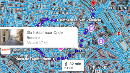 VALANCIA WANDELING IN 360 GRADEN