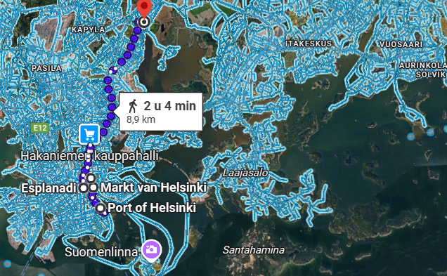 CRUISEHAVEN HELSINKI FINLAND WANDELING